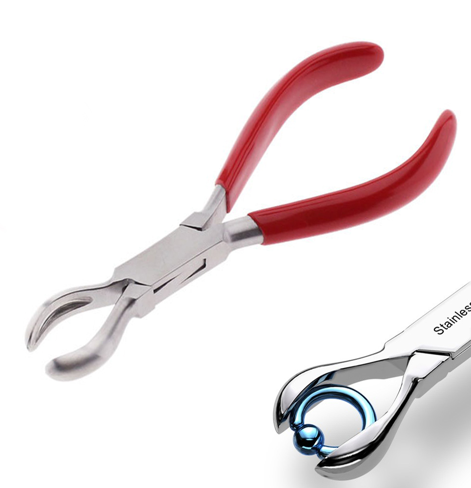 Small Stainless Ring Closing Pliers